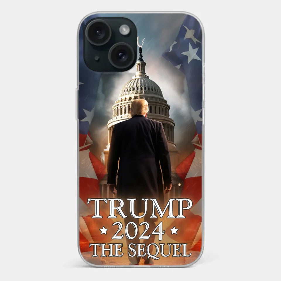 Time To Start A New Chapter - US Election Clear Phone Case - Gift For Conservative Supporters