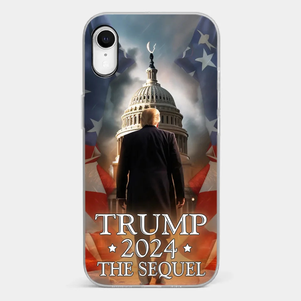 Time To Start A New Chapter - US Election Clear Phone Case - Gift For Conservative Supporters