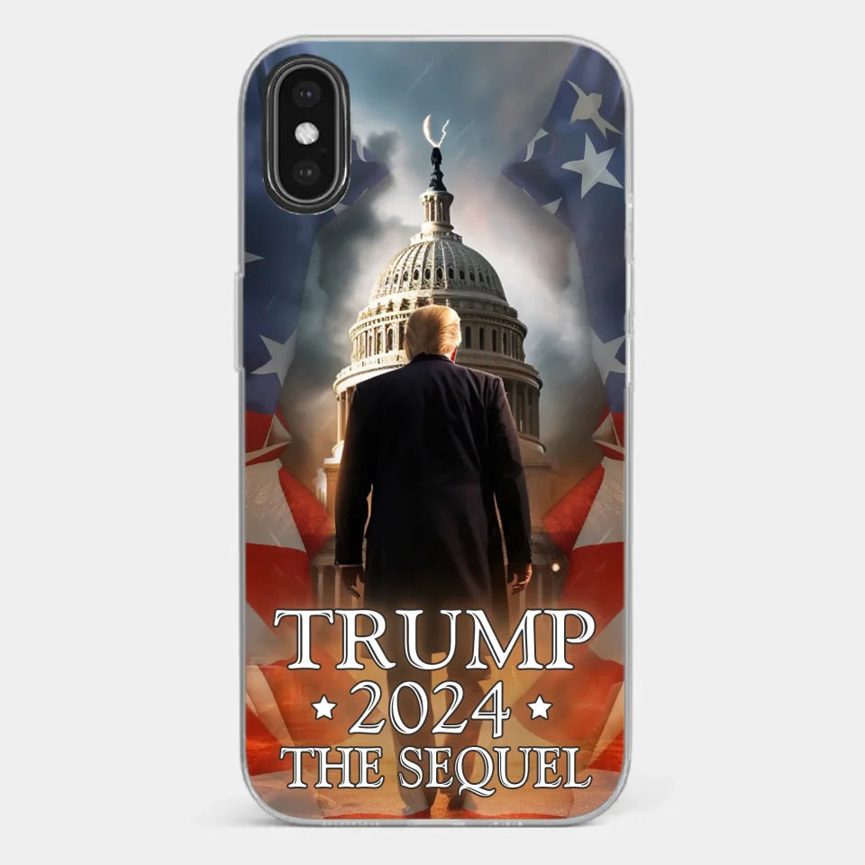 Time To Start A New Chapter - US Election Clear Phone Case - Gift For Conservative Supporters