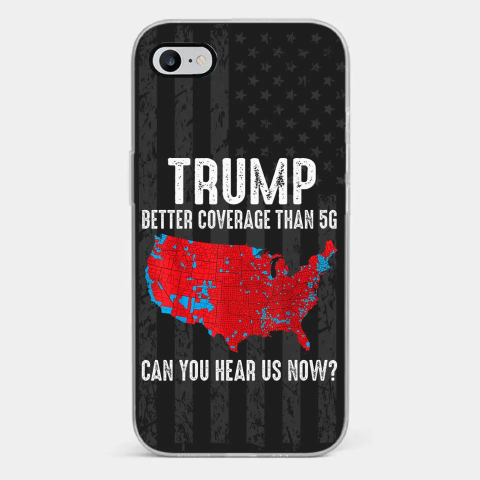 Honoring The 47th With American Spirit - US Election Clear Phone Case - Gift For Conservative Supporters