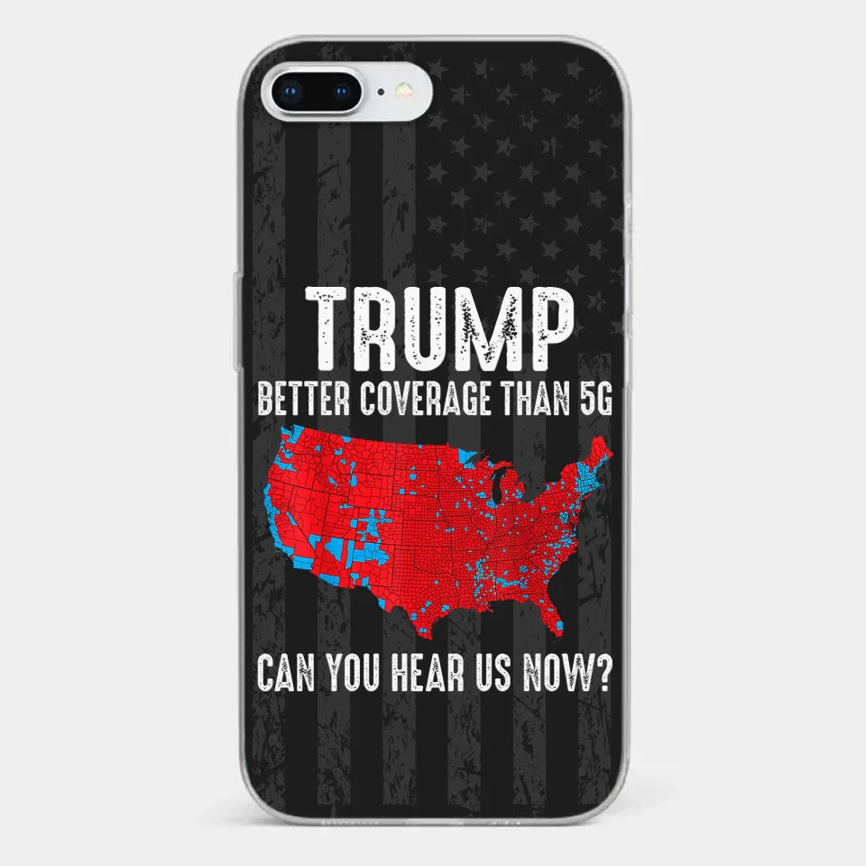Honoring The 47th With American Spirit - US Election Clear Phone Case - Gift For Conservative Supporters