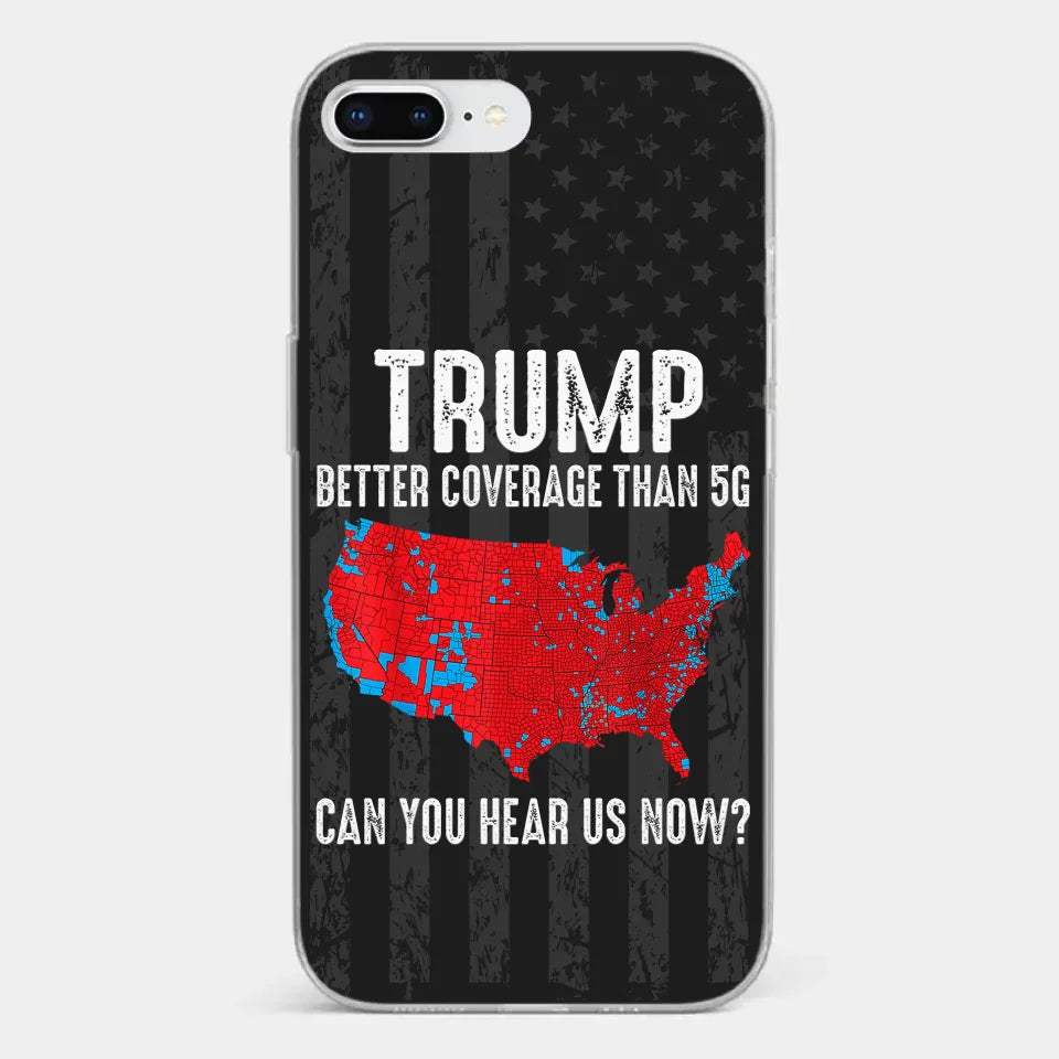 Honoring The 47th With American Spirit - US Election Clear Phone Case - Gift For Conservative Supporters