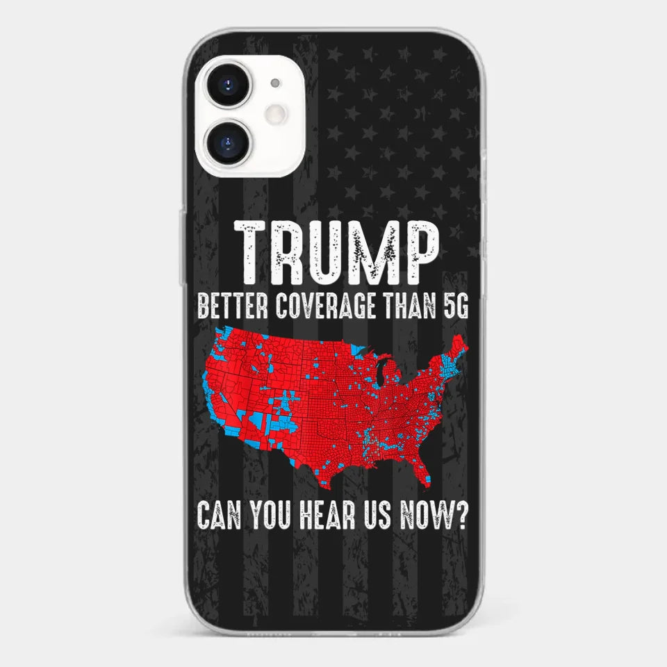 Honoring The 47th With American Spirit - US Election Clear Phone Case - Gift For Conservative Supporters