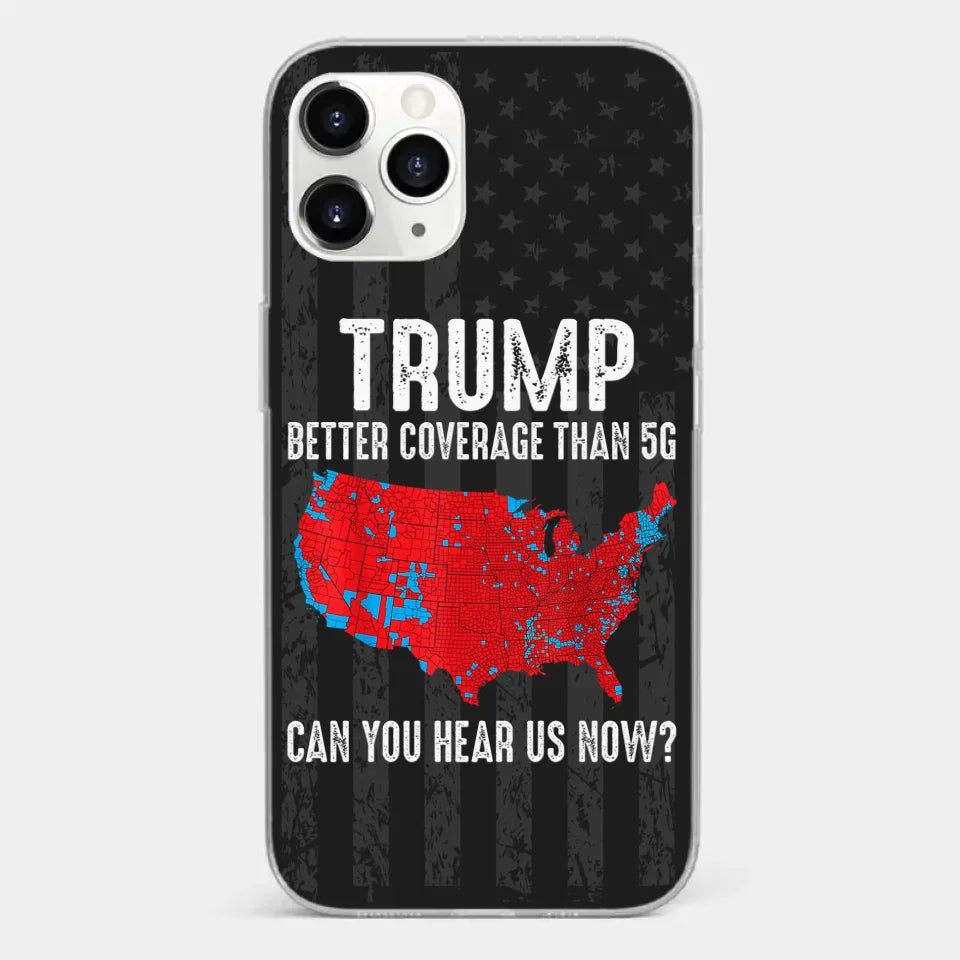 Honoring The 47th With American Spirit - US Election Clear Phone Case - Gift For Conservative Supporters