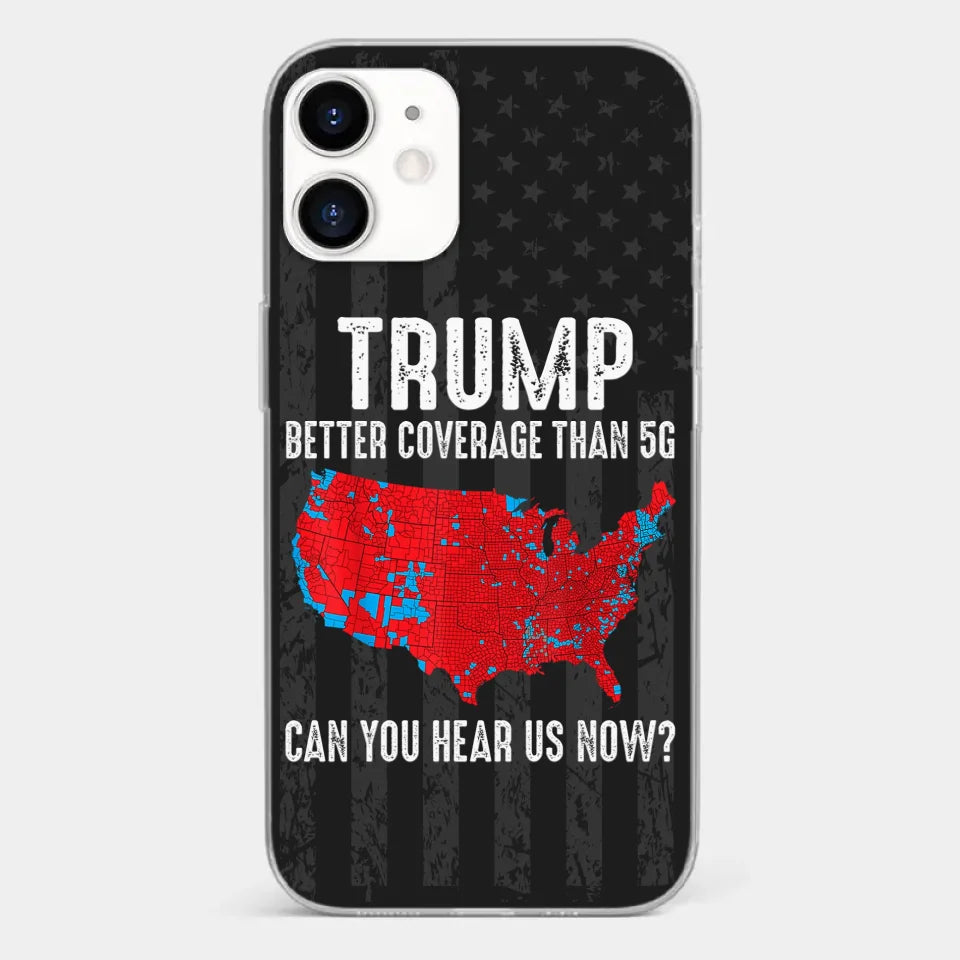 Honoring The 47th With American Spirit - US Election Clear Phone Case - Gift For Conservative Supporters