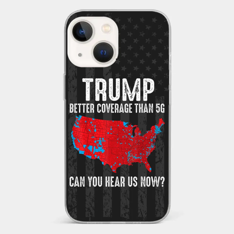 Honoring The 47th With American Spirit - US Election Clear Phone Case - Gift For Conservative Supporters