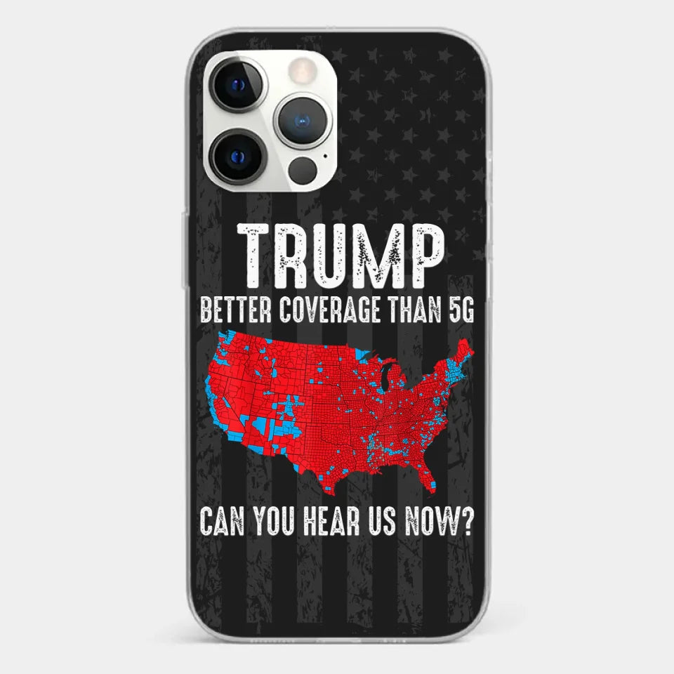 Honoring The 47th With American Spirit - US Election Clear Phone Case - Gift For Conservative Supporters