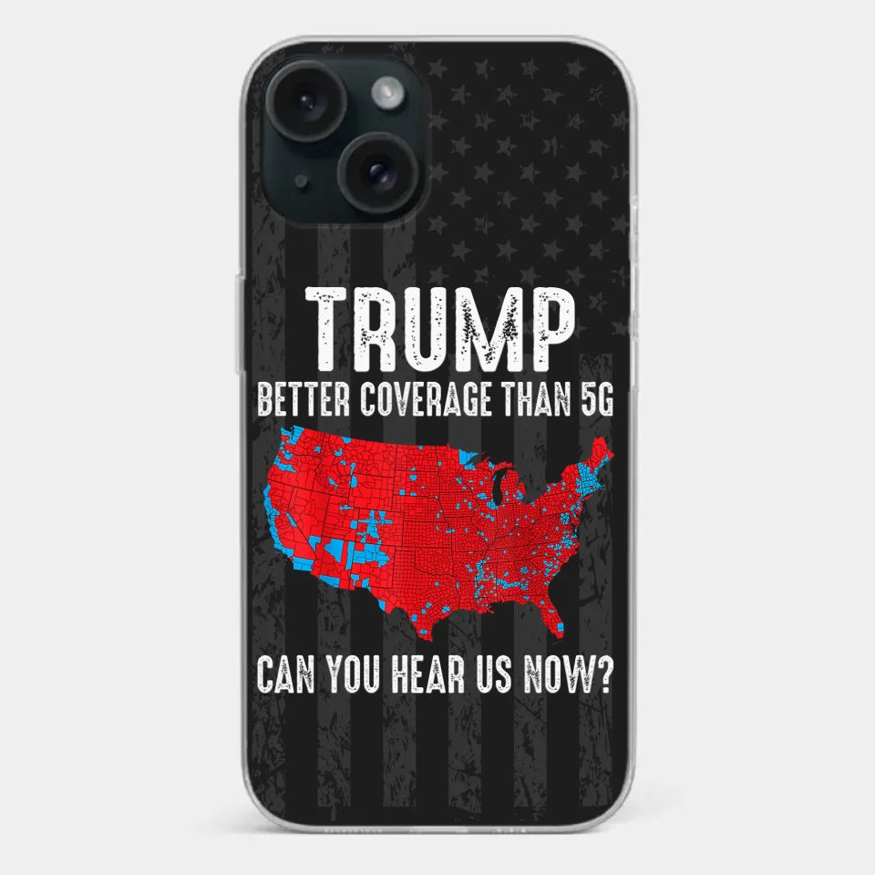 Honoring The 47th With American Spirit - US Election Clear Phone Case - Gift For Conservative Supporters
