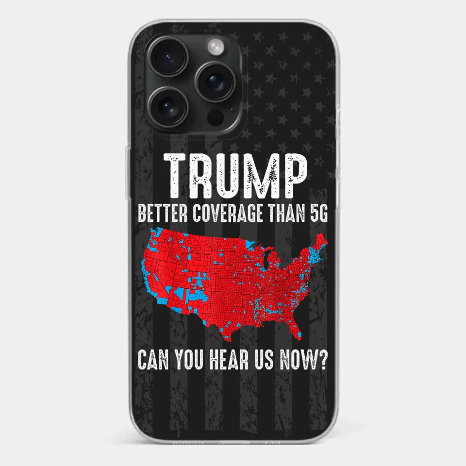 Honoring The 47th With American Spirit - US Election Clear Phone Case - Gift For Conservative Supporters
