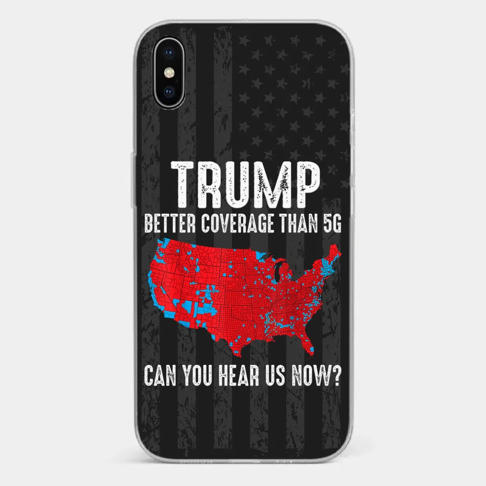 Honoring The 47th With American Spirit - US Election Clear Phone Case - Gift For Conservative Supporters