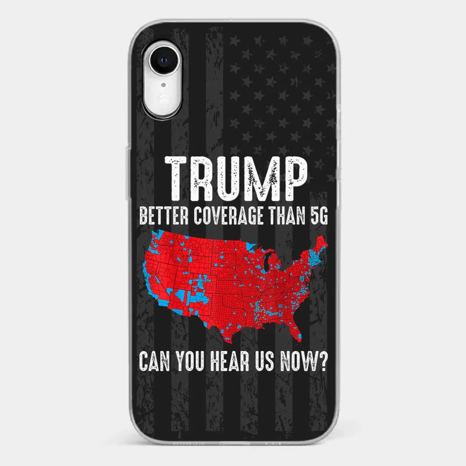 Honoring The 47th With American Spirit - US Election Clear Phone Case - Gift For Conservative Supporters