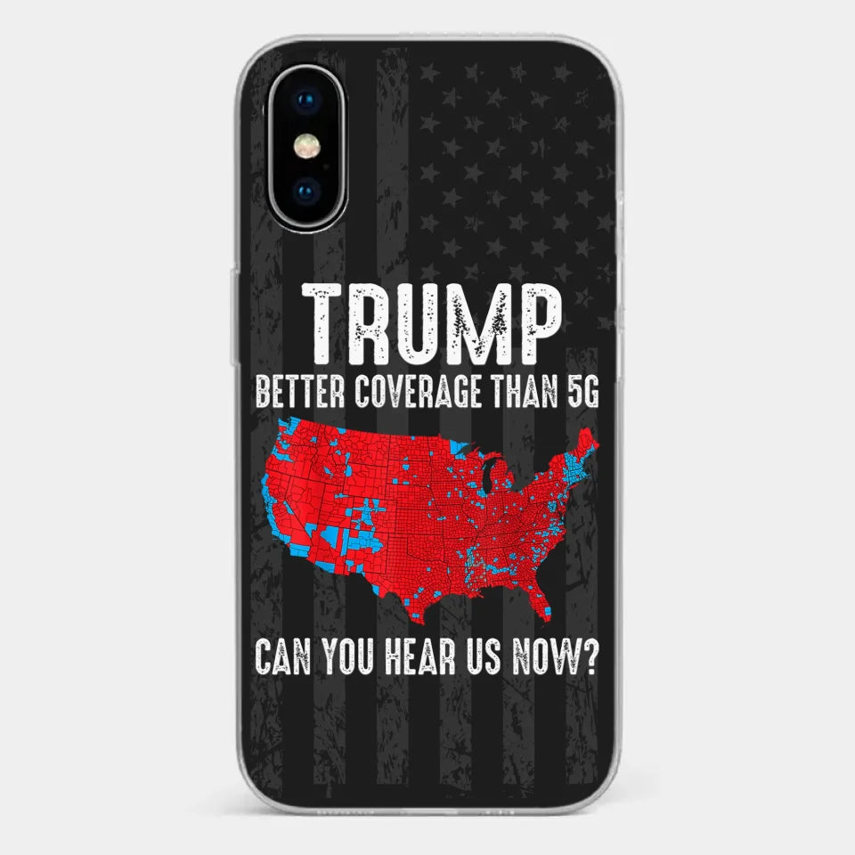 Honoring The 47th With American Spirit - US Election Clear Phone Case - Gift For Conservative Supporters