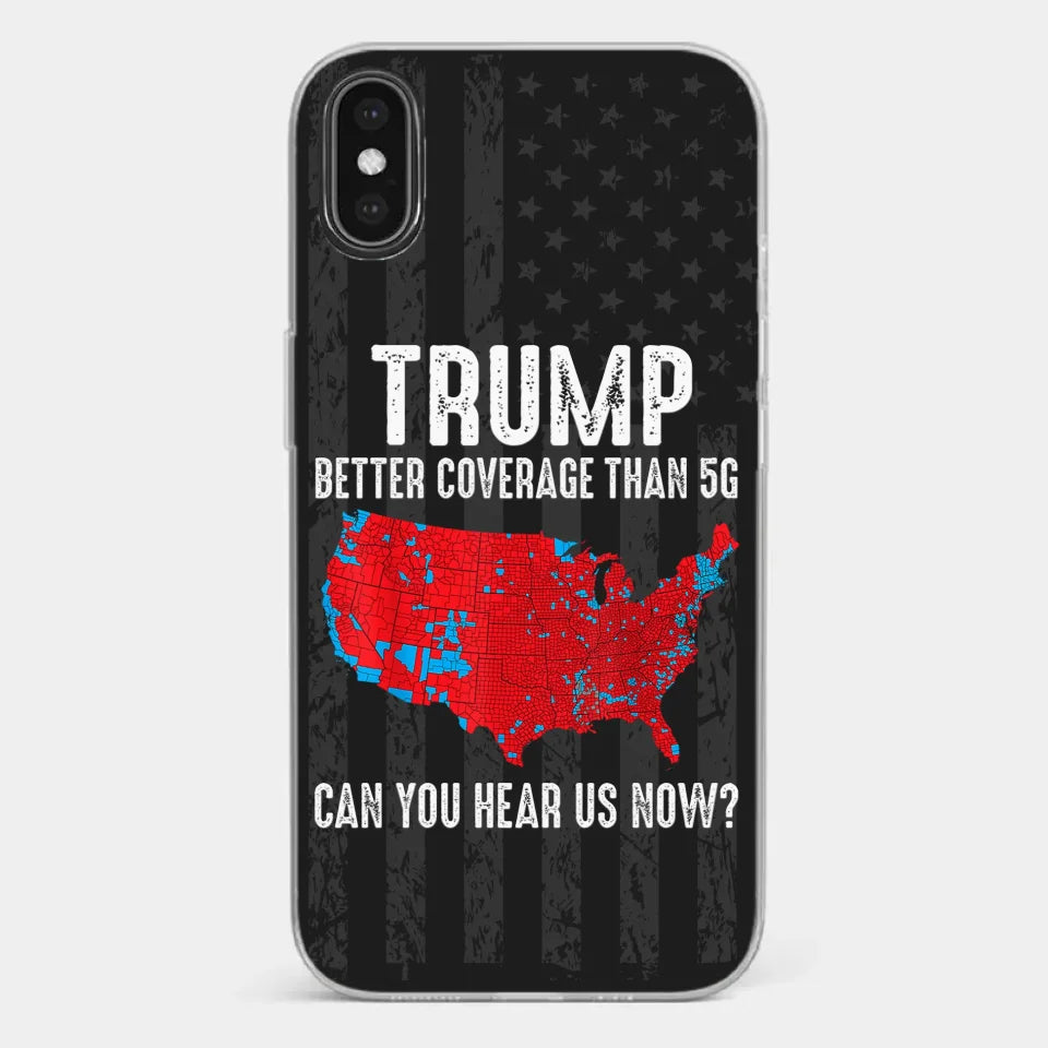 Honoring The 47th With American Spirit - US Election Clear Phone Case - Gift For Conservative Supporters