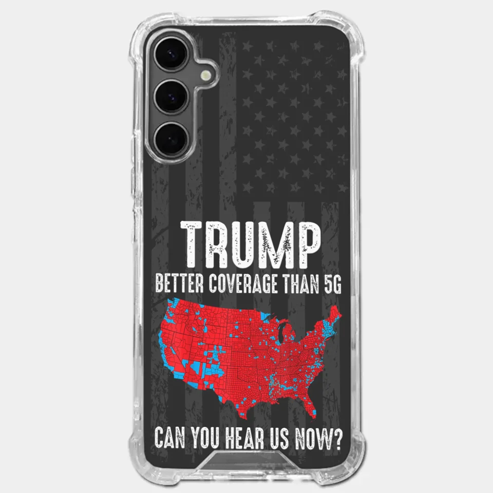 Honoring The 47th With American Spirit - US Election Clear Phone Case - Gift For Conservative Supporters