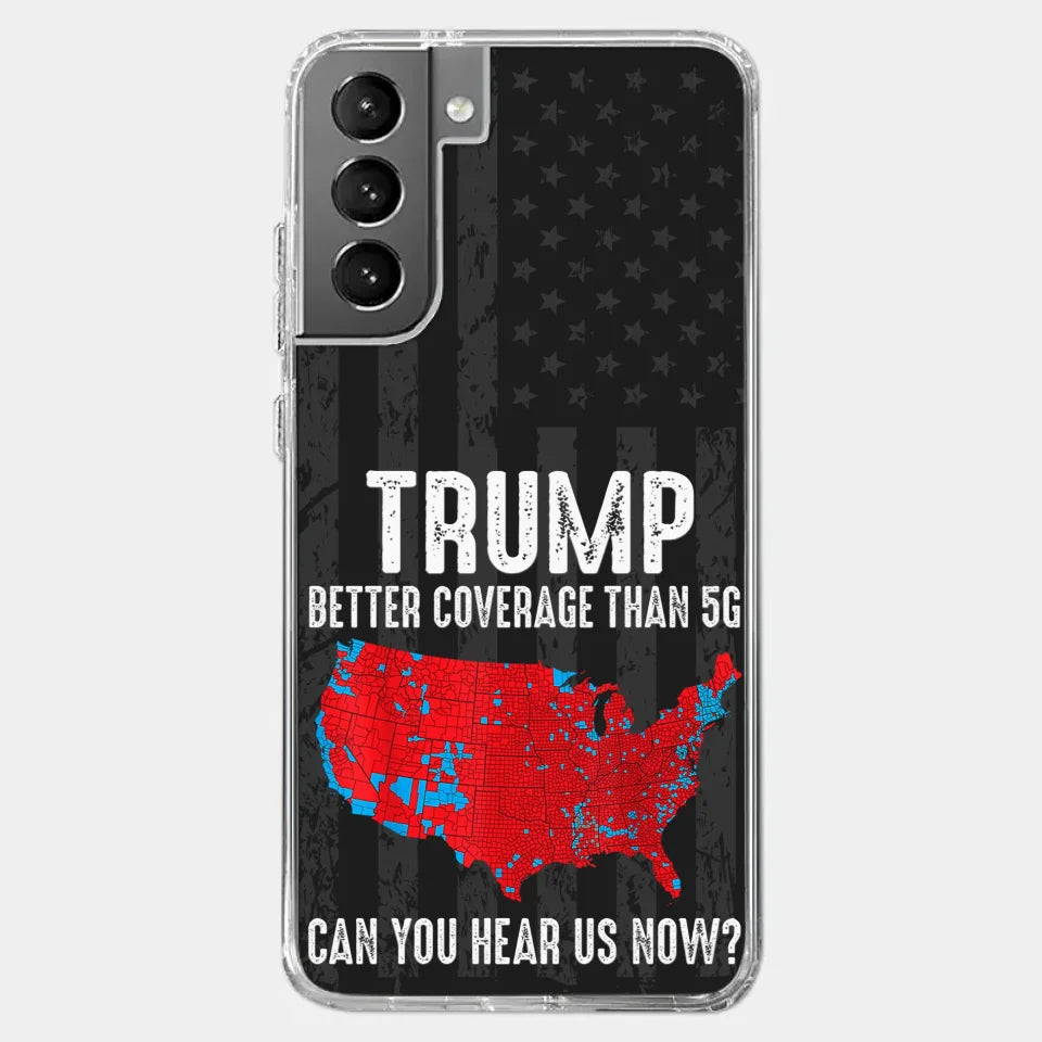 Honoring The 47th With American Spirit - US Election Clear Phone Case - Gift For Conservative Supporters