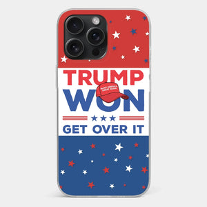 A New Era Of Hope And Strength Begins - US Election Clear Phone Case - Gift For Conservative Supporters