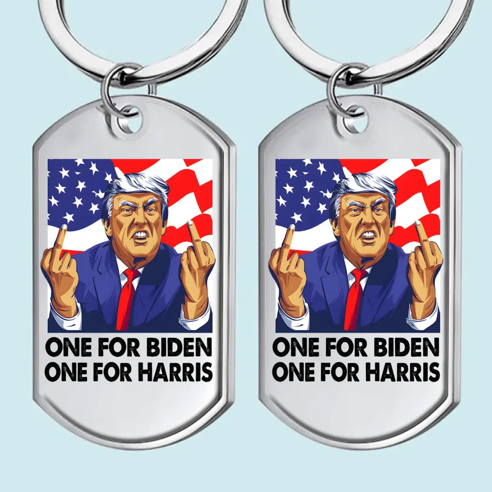 His Win Represents A New Hope For All - US Election Keychain - Gift For Conservative Supporters