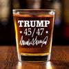 Greatness Is Earned, Not Given - US Elections Shot Glass - Gift For Conservative Supporters