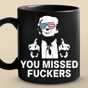 It's Hard For You Now, Losers - US Election Black Mug