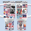 Let’s Embrace What Lies Ahead - US Election 40 Oz Stainless Steel Tumbler With Handle