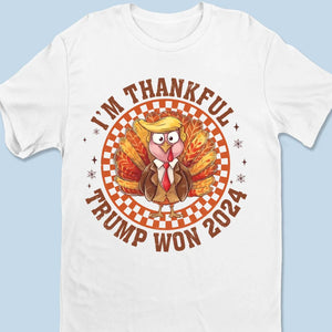 A Victory That Makes Us Proud And Thankful - US Election Unisex T-shirt, Premium T-shirt, Hoodie