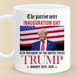 Inauguration Day, A Moment Of Unity And Hope - US Election Mug - Gift For Conservative Supporters