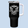 Embrace The Power Of New Beginnings - US Election 40 Oz Stainless Steel Tumbler With Handle