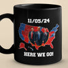His Victory Marks A New Beginning For Us All - US Election Black Mug