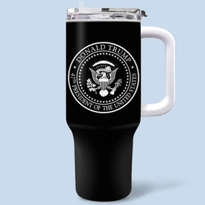 We’ve Reached New Heights - US Election 40 Oz Stainless Steel Tumbler With Handle