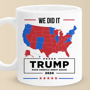 It’s Time To Put Americans First - US Election Mug - Gift For Conservative Supporters