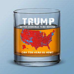 American Dreams Take Flight - US Election Whiskey Glass - Gift For Conservative Supporters