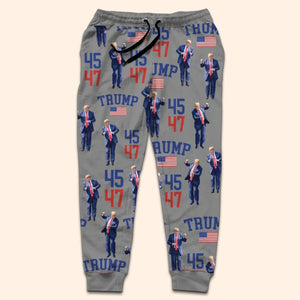 Let's Dance To Celebrate Our President's Comeback - US Elections Unisex Sweatpants - Gift For Conservative Supporters