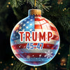 Celebrate Your Political Pride - US Election Acrylic Custom Shaped Ornament - Christmas Gift And Decor For Conservative Supporters