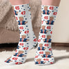 Keep The Vision Alive - US Election Middle Tube Socks - Gift For Conservative Supporters