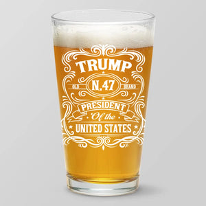 Your Support Makes A Difference - US Election Beer Glass