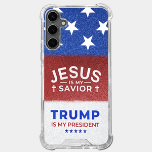 We Have Jesus, We Have New President - US Election Clear Phone Case - Gift For Conservative Supporters