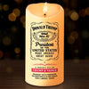 A Perfect Mix Of Freedom, Patriotism, And Liberal Tears - US Election LED Candle - Christmas Gift For Conservative Supporters