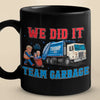 Time For Trash Removal - US Election Black Mug