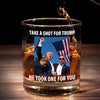 Fight For A Better America - US Election Whiskey Glass - Gift For Conservative Supporters