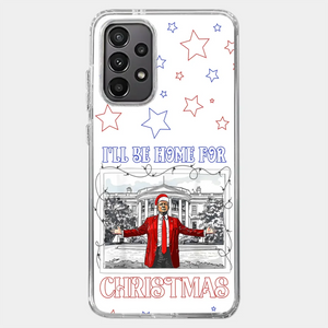 Home For Christmas - US Election Clear Phone Case - Gift For Conservative Supporters