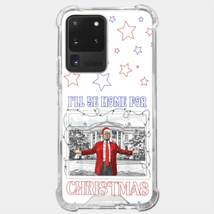 Home For Christmas - US Election Clear Phone Case - Gift For Conservative Supporters