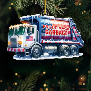 Make Your Holidays Special - US Election Acrylic Custom Shaped Ornament - Christmas Gift And Decor For Conservative Supporters