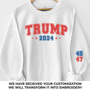 This Is The People's President - US Election Full Embroidered Sweatshirt