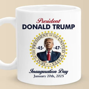 A Unified Front, A Powerful Nation - US Election Mug - Gift For Conservative Supporters