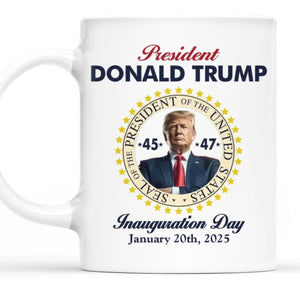 He's Back And Stronger - US Election Black Mug