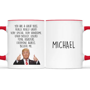 Our Heritage, Our Strength - US Elections Accent Mug