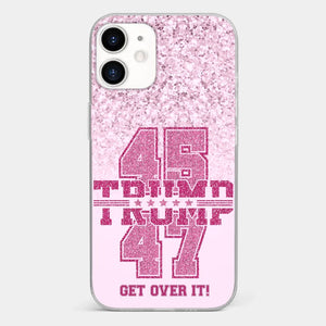 Keep Going, Pink Girl - US Election Clear Phone Case - Christmas Gift For Best Friends, BFF, Sisters