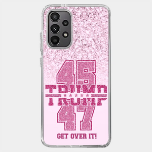 Keep Going, Pink Girl - US Election Clear Phone Case - Christmas Gift For Best Friends, BFF, Sisters