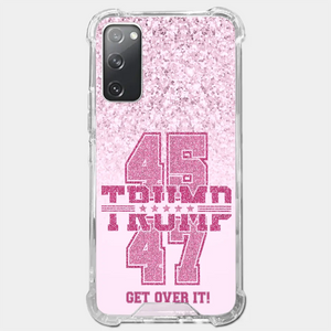 Keep Going, Pink Girl - US Election Clear Phone Case - Christmas Gift For Best Friends, BFF, Sisters