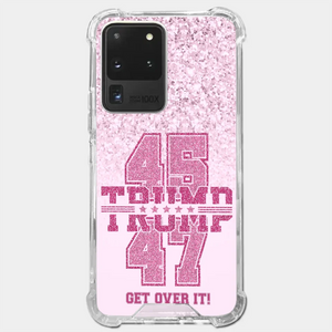 Keep Going, Pink Girl - US Election Clear Phone Case - Christmas Gift For Best Friends, BFF, Sisters